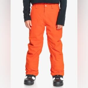 Quiksilver Kids Orange Snow Pants